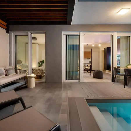 Luxury With Private Heated Pool - Znjan Angala